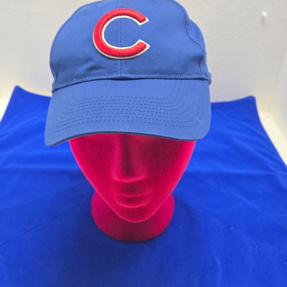 OC Sports Chicago Cubs Youth MLB Baseball Hat Blue Red Embroidered C Logo Cap